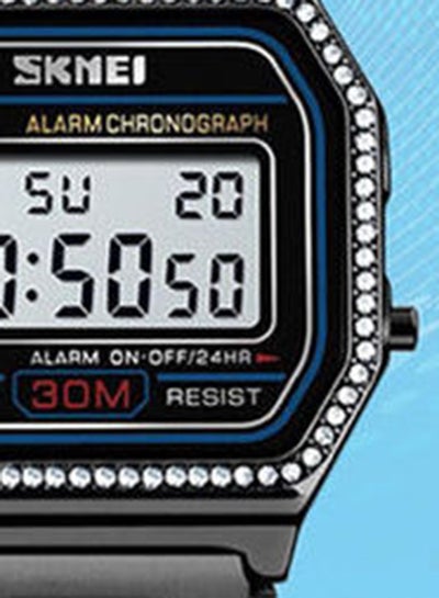Women's Stainless Steel Digital Watch 1474
