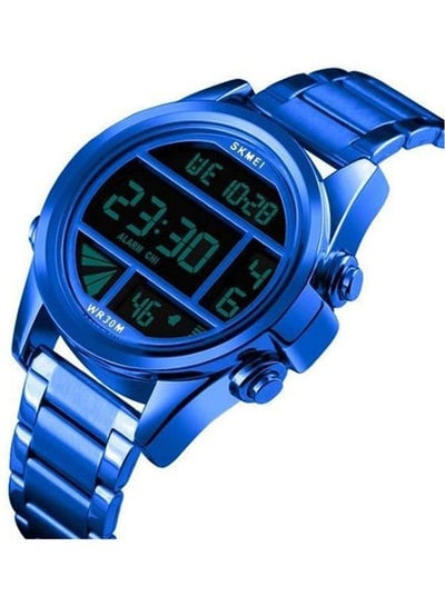 Men's Stainless Steel Digital Watch 1448