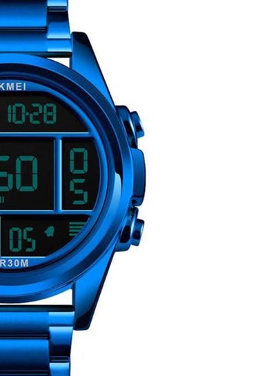 Men's Stainless Steel Digital Watch 1448