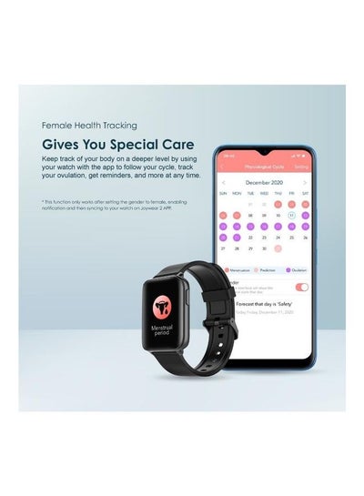 OSW-16 PRO Smart Watch Built-in Fitness Tracker with Heart Rate and Blood Oxygen Monitor(SPo2) Black/Chrome