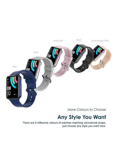 OSW-16 PRO Smart Watch Built-in Fitness Tracker with Heart Rate and Blood Oxygen Monitor(SPo2) Rose Gold