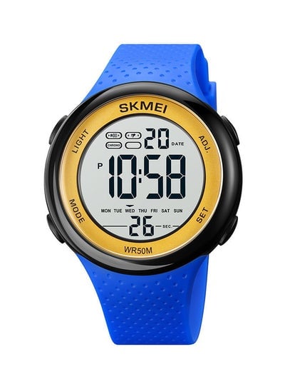 Men's Fashion Outdoor Sports  Multifunction Alarm 5Bar Waterproof Digital Watch  1856