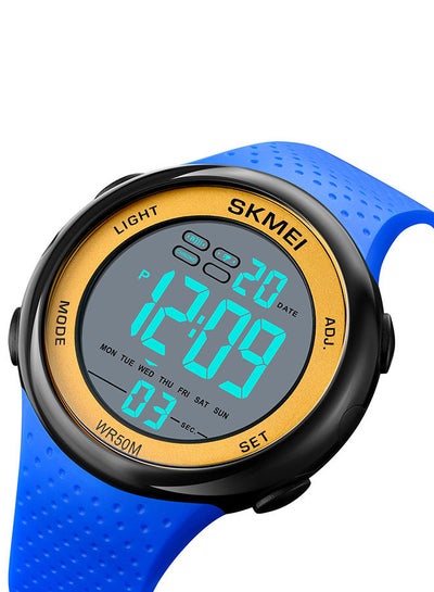 Men's Fashion Outdoor Sports  Multifunction Alarm 5Bar Waterproof Digital Watch  1856