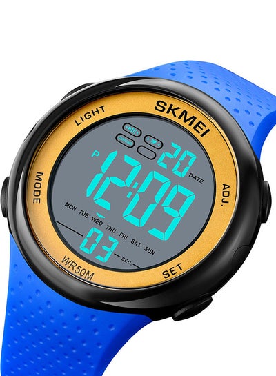 Men's Fashion Outdoor Sports  Multifunction Alarm 5Bar Waterproof Digital Watch  1856