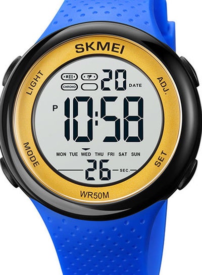 Men's Fashion Outdoor Sports  Multifunction Alarm 5Bar Waterproof Digital Watch  1856