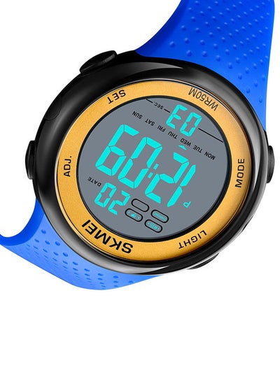 Men's Fashion Outdoor Sports  Multifunction Alarm 5Bar Waterproof Digital Watch  1856