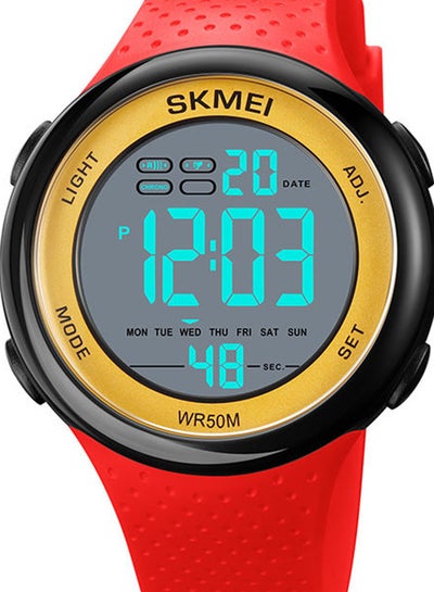 Men's Fashion Outdoor Sports  Multifunction Alarm 5Bar Waterproof Digital Watch  1856