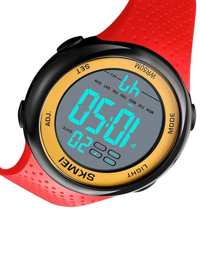 Men's Fashion Outdoor Sports  Multifunction Alarm 5Bar Waterproof Digital Watch  1856