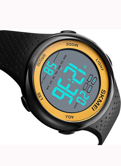 Men's Fashion Outdoor Sports  Multifunction Alarm 5Bar Waterproof Digital Watch  1856