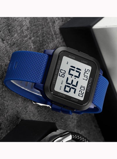 Men's Fashion Outdoor Sports  Multifunction Alarm 5Bar Waterproof Digital Watch  1894