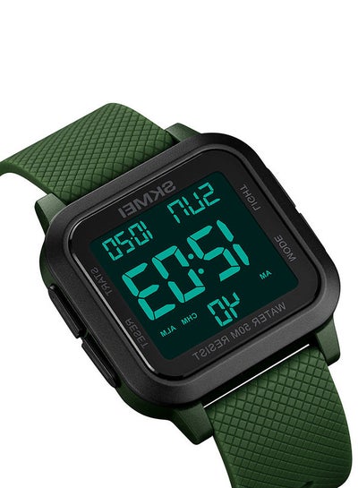 Men's Fashion Outdoor Sports  Multifunction Alarm 5Bar Waterproof Digital Watch  1894