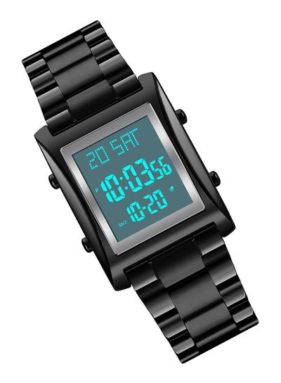 Men's Fashion Outdoor Sports  Multifunction Alarm 5Bar Waterproof Digital Watch  1812