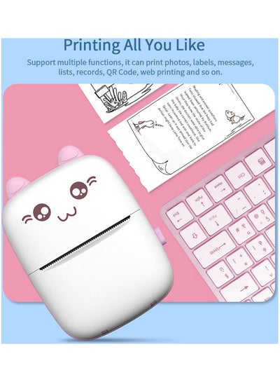 Mini Thermal Printer Pink
