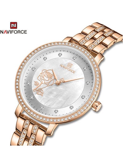Women's Analog Stainless Steel Watch NF5017L RG/W