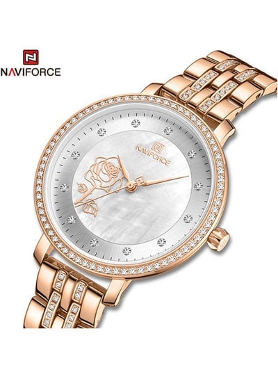 Women's Analog Stainless Steel Watch NF5017L RG/W