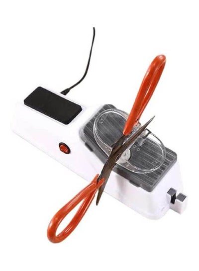 Electric Knife Sharpener Usb Power Knife Sharpener Scissor Knife Blade Grinding Sharpening Machine Tool Silver