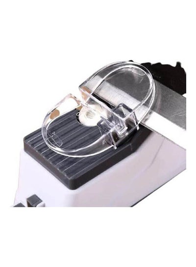 Electric Knife Sharpener Usb Power Knife Sharpener Scissor Knife Blade Grinding Sharpening Machine Tool Silver