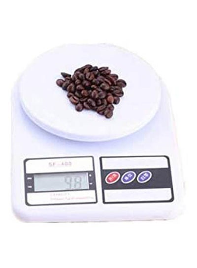 High - Precision Kitchen Scale Household Baking Medicine Electronic Kitchen White