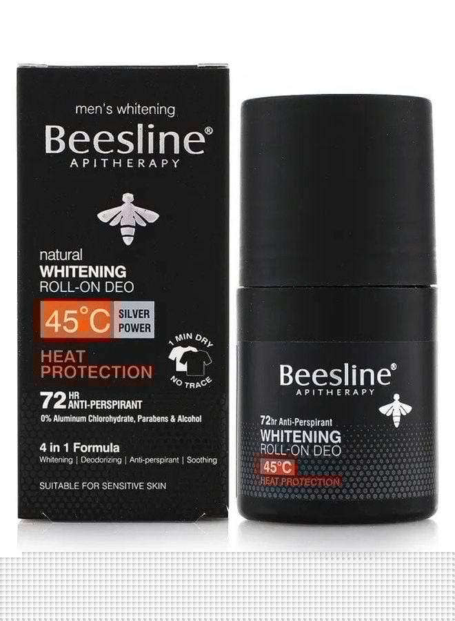 Beesline Whitening Roll-on Deodorant Heat Protection for Men
