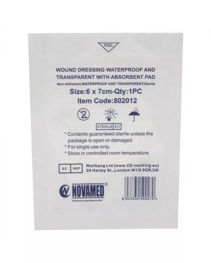 Novamed Water Proof Transparent Bandages 40S (Hy6301)