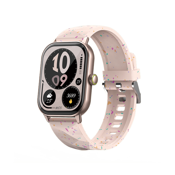 Oraimo 2.01 Inches Watch 5 Smartwatch with Health Monitoring – Berry Grey