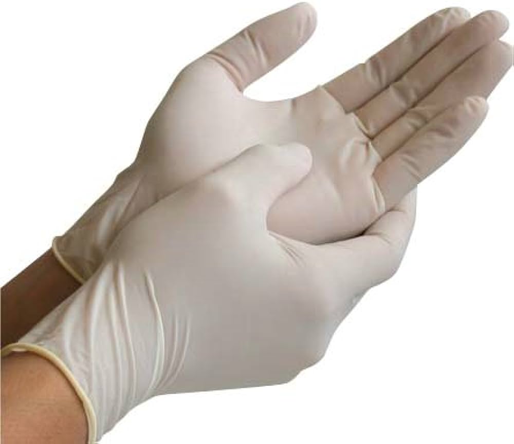 Premium Latex Exm Gloves M 100S