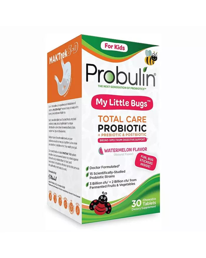 Probulin My Lil Bugs Totl Care Probiotc Chewable Tabs 30S
