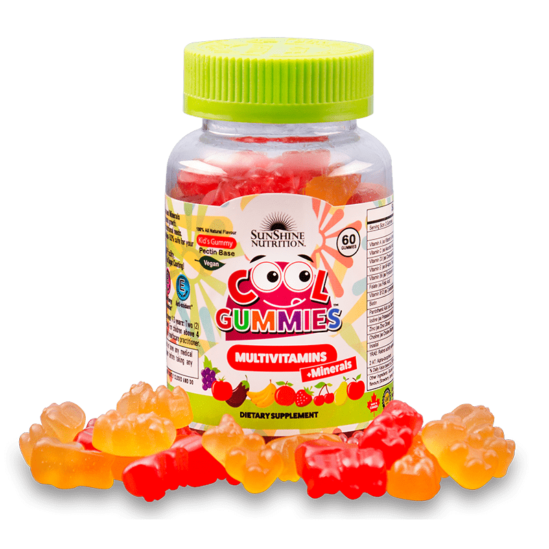 Sunshine N Cool Multivitamin Gummies+ Minerals 120S