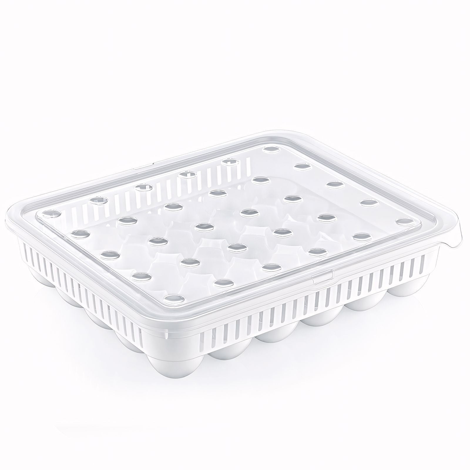 30 Eggs Storage Tray Premium Quality Fridge Organiser