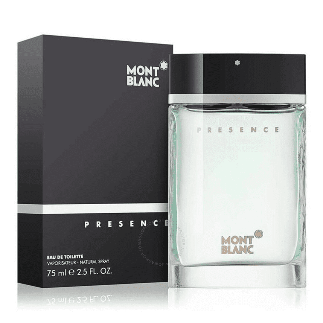 Mont Blanc Presence Eau De Toilette For Men 75Ml