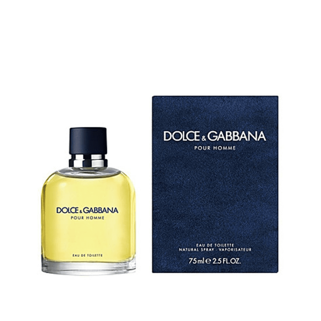D&G Pour Homme Eau De Toilette For Him 75Ml