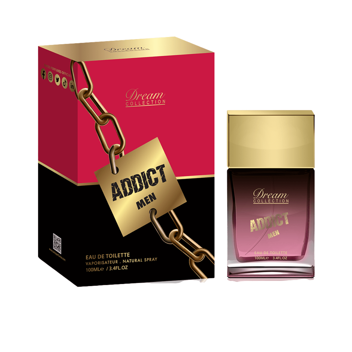 DREAM COLLECTION ADDICT HIM EDT 100ML