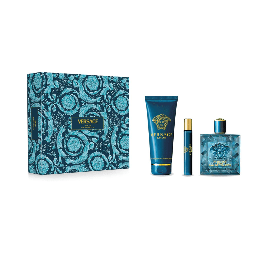Versace Eros Homme Edp 100ml 3pcs Set