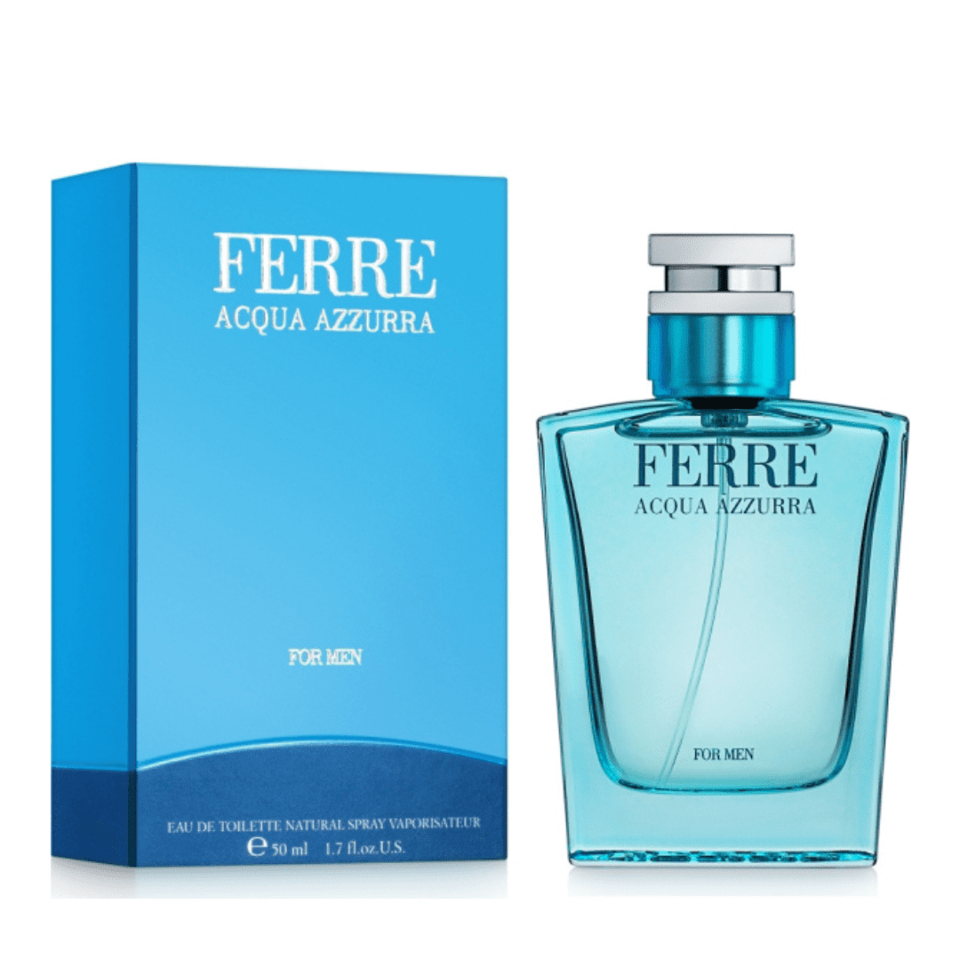 Ferre Acqua Azzurra Eau De Toilette For Men 50Ml