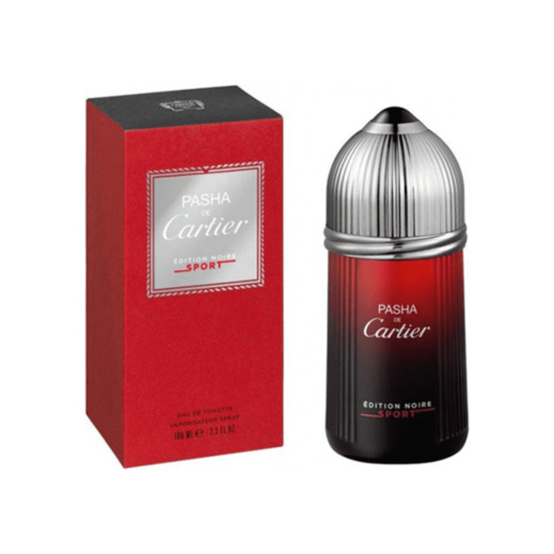Cartier Pasha Noir Sport Eau De Toilette For Him - 100Ml