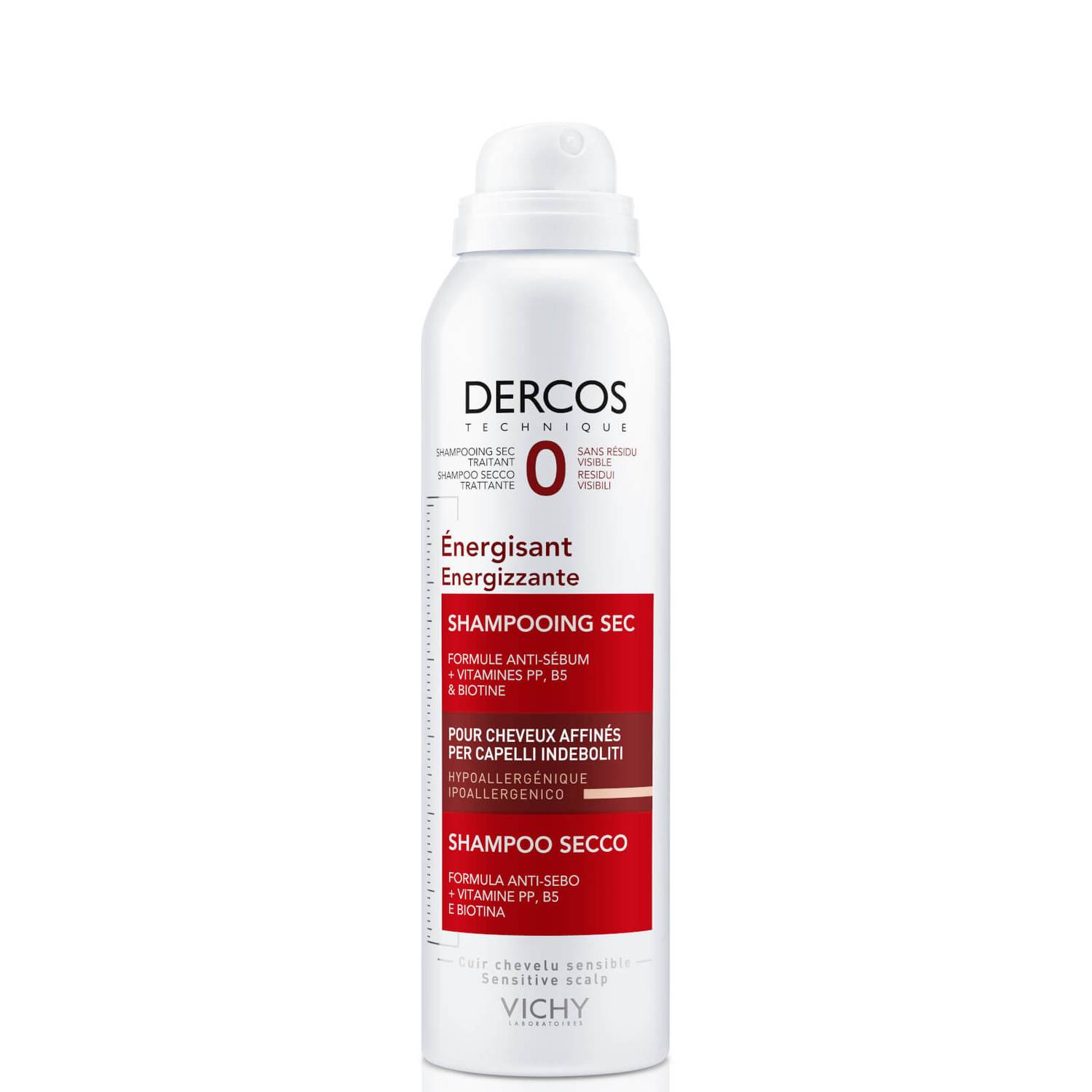 Vichy Dercos Energising Dry Shampoo 150Ml