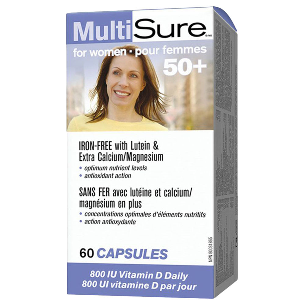 Webber Naturals Multisure For Women 50+ Cap 60S