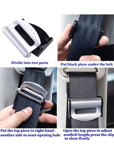 2 Pieces Car Seat Belts Clip Universal Safety Adjustable Car Seat Belts Clips Car Interior Accessories