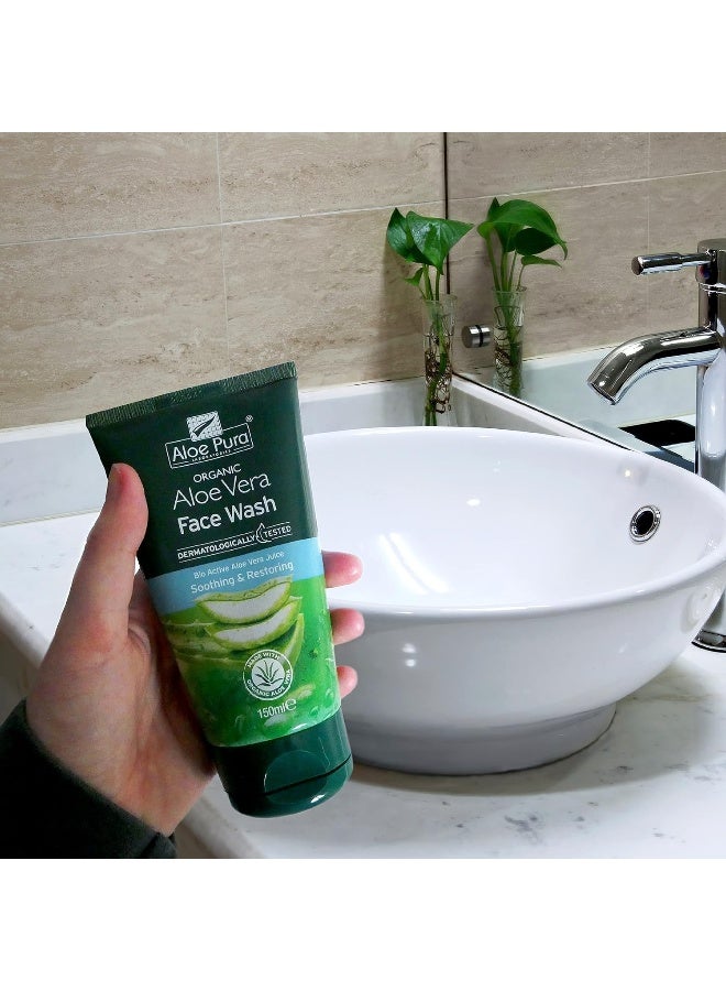 Aloe pura face wash 150ml