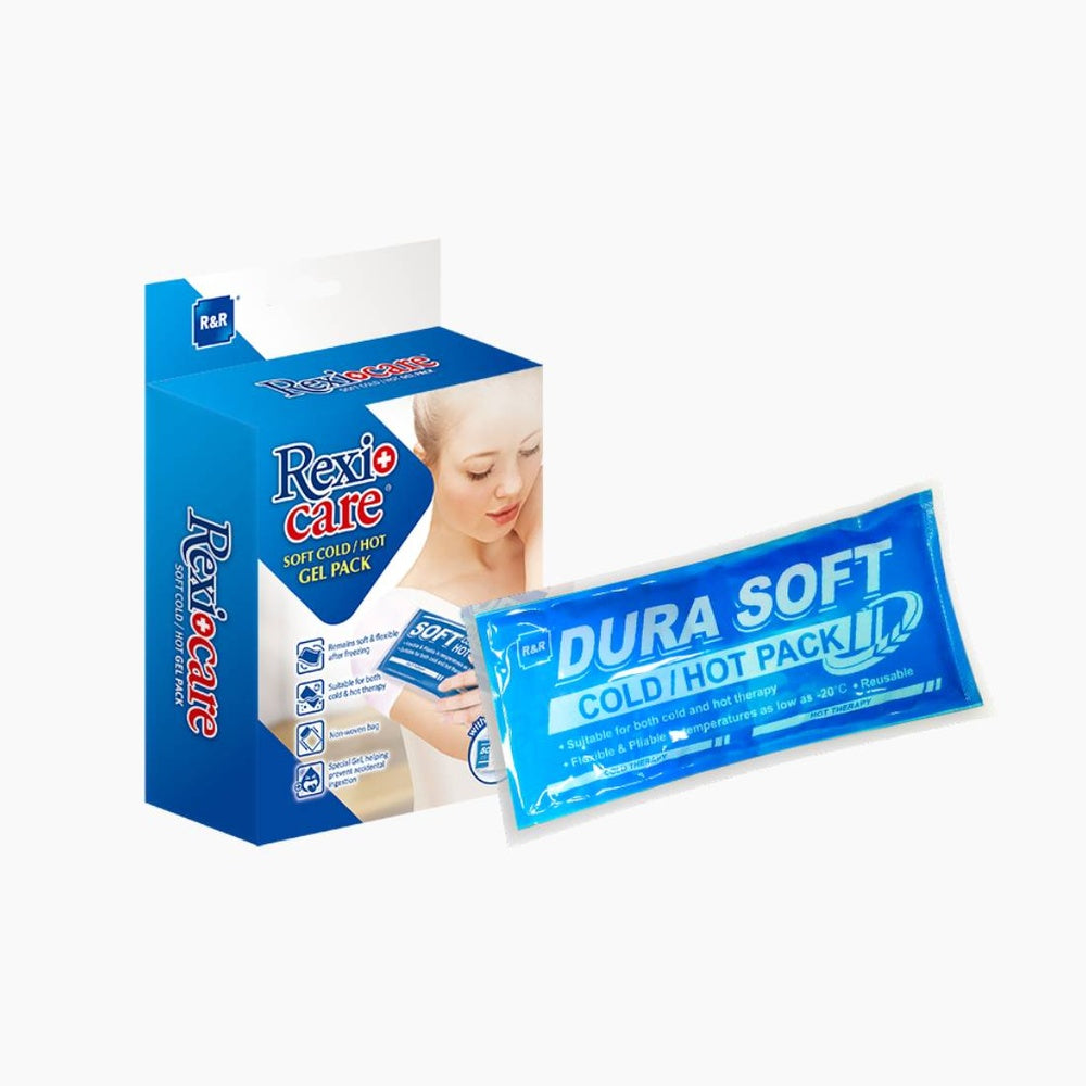 كمادات R&amp;R الناعمة الساخنة/الباردة باللون الأزرق