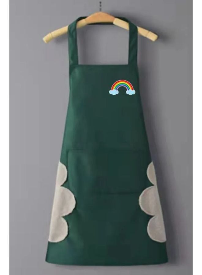 Oilproof Kitchen Smock Waterproof Catering Waiter Work Clothes Apron