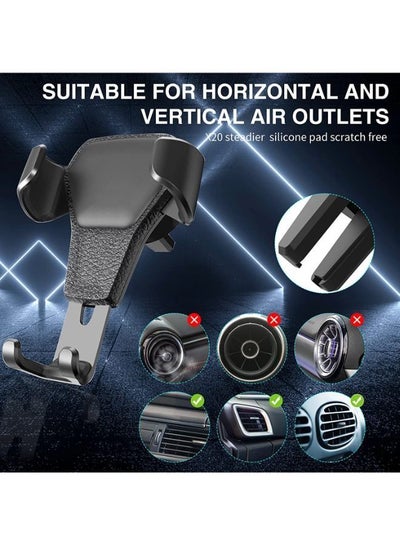 Car Air Vent Phone Holder Gravity Reaction Stationary for All Smart Phones