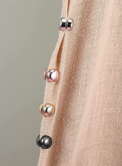 4-piece Hijab Magnetic Pins Multifunctional Strongest Commercial Strength Colourful Scarf Small Pins for Women Round Shape