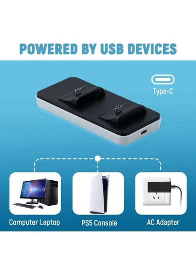 PS5 Controller Charging Dock for DualSense PlayStation 5 Controller