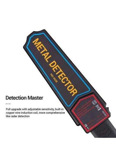 Handheld Metal Detector Portable Security Scanner Finder Wand Airport Scan Tool