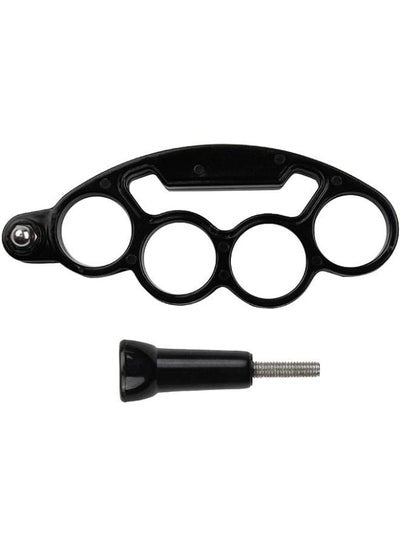 Handheld Plastic Knuckles Fingers Grip Ring Monopod Tripod Mount with Thumb Screw for GoPro