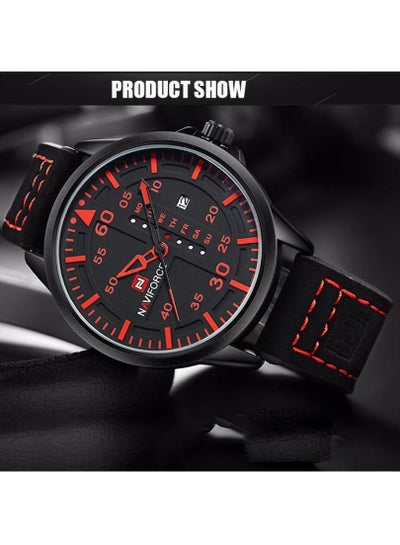 NAVIFORCE 9074 BYBN Quartz men Watches Original Genuine Leather Wristwatch OEM ODM Customized Date Quartz Male Clock