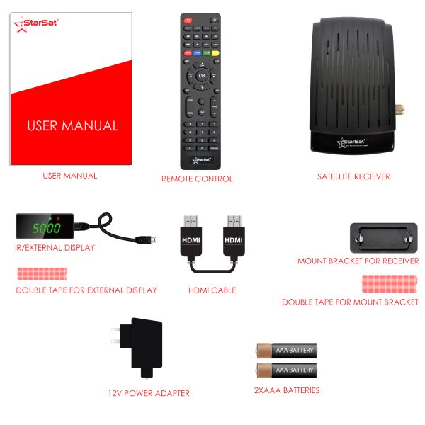 StarSat SR-4070HD Full HD Receiver