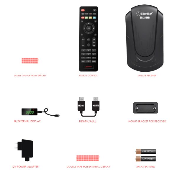 StarSat SR-210HD Full HD Receiver