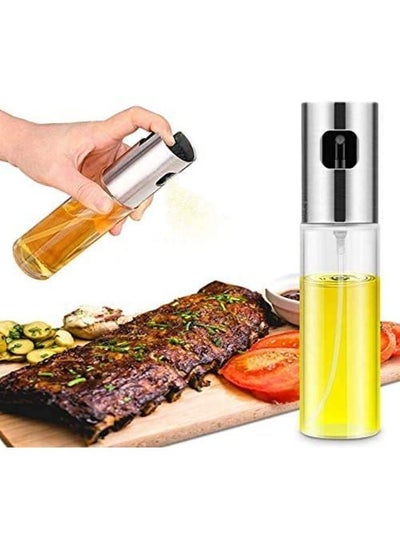 Grilling Oil Sprayer Kitchen Glass Bottle